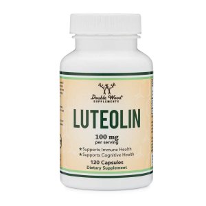 Double Wood Luteolin – 100mg Immune &amp; Brain Health Formula | 120 Capsules