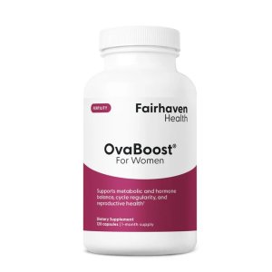 Fairhaven Health OvaBoost® for Women – Metabolic, Hormone Balance &amp; Reproductive Health Support Dietary Supplement | 120 Capsules | 1-Month Supply
