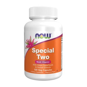 Now Foods Special Two Multivitamin – with Green Superfoods &amp; Herbal Extracts – 120 Veg Capsules
