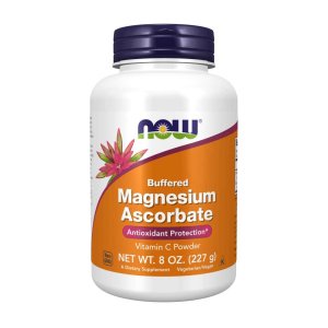 Now Foods Magnesium Ascorbate Powder – Buffered Vitamin C for Immune &amp; Antioxidant Support – 8 Oz