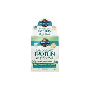 Garden of Life Raw Protein &amp; Greens Lightly Sweet 10 Packets 1.14oz (33g) Powder