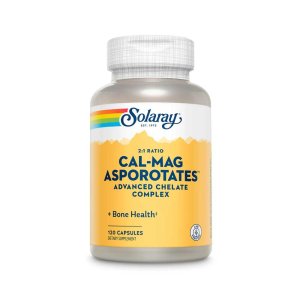 Solaray Calcium &amp; Magnesium Asporotate 120 Caps