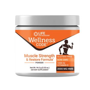 Life Extension Wellness Code® Muscle Strength &amp; Restore Formula 94.2g
