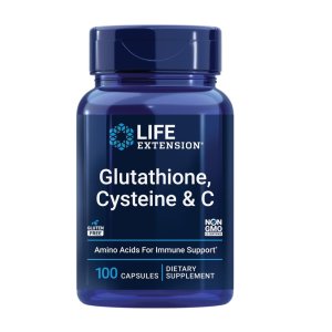 Life Extension Glutathione, Cysteine &amp; Vitamin C 100 Capsules