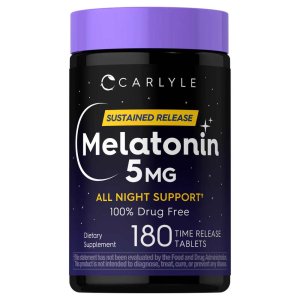 Carlyle Nutritionals Melatonin 5mg | 180 Tablets