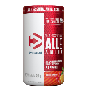 Dymatize ALL9 Amino – Essential Amino Acids (EAAs) | Muscle Recovery &amp; Hydration | 30 Servings