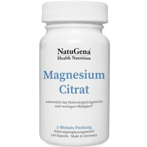 NatuGena Health Nutrition Magnesium Citrat - Muscle &amp; Nerve Health