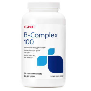 GNC B-Complex 100 – Metabolism, Energy &amp; Immune Support | Imported from USA