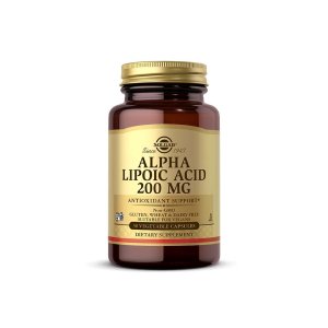 Solgar Alpha Lipoic Acid 200 Mg 50 Vegetable Capsules