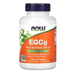 Now Foods Eg Cg Green Tea Extract 400mg – Antioxidant &amp; Cellular Health Support (180 Veg Capsules)
