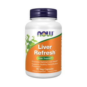 Now Foods Liver Refresh – Liver Support &amp; Detox Formula – 90 Veg Capsules