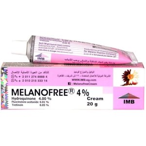 MelanoFree® Triple Action Cream – 4% Hydroquinone, Tretinoin &amp; Fluocinolone (20g)