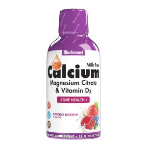 Bluebonnet Nutrition Liquid Calcium Magnesium Citrate &amp; Vitamin D3 473ml