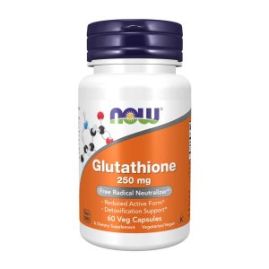 Now Foods Glutathione 250 Mg – Free Radical Neutralizer &amp; Detox Formula – 60 Veg Caps