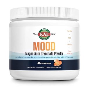 Sinon Kal 1932 Mood Magnesium Glycinate Powder – Stress &amp; Relaxation Support 278g