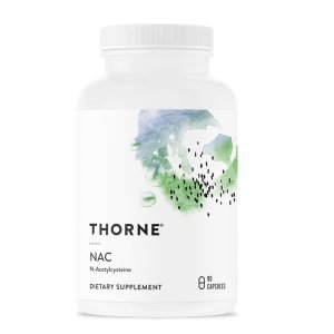 Thorne NAC (N-Acetylcysteine) – Antioxidant &amp; Lung Support | 90 Capsules
