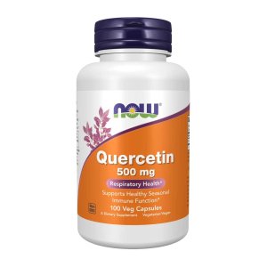 Now Foods Quercetin 500 Mg – Respiratory &amp; Immune Support – 100 Veg Capsules