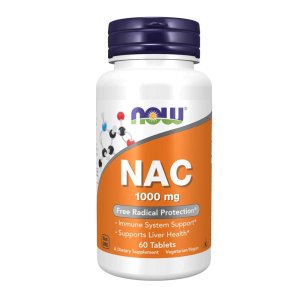 Now Foods Nac 1000mg – 60 Tablets – Liver, Immune &amp; Antioxidant Support