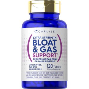 Carlyle Nutritionals Bloat &amp; Gas Support | 120 Tablets