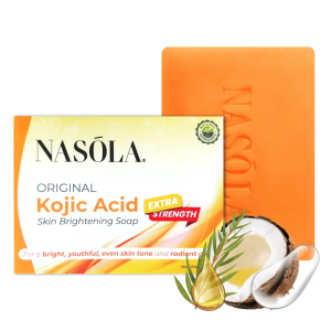 Nasola Kojic Acid Soap - Extra Strength Skin Brightening with Coconut Oil &amp; Tea Tree