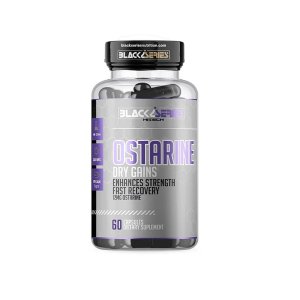 BLACKA HITECH MK-2866 Ostarine 12mg SARMs for Dry Gains &amp; Strength (60 Vegan Caps)