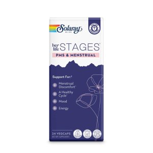 Solaray Her Life Stages Pms &amp; Menstrual 24 Caps