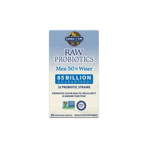 Garden of Life Raw Probiotics Men Cooler 50 &amp; Wiser 90 Capsules