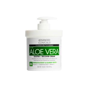 Advanced Clinicals Aloe Vera Body Cream 454g