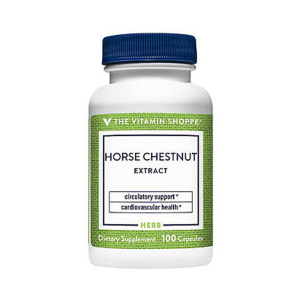Horse Chestnut Extract By The Vitamin Shoppe - 100 Capsules | Circulation Support &amp; Cardiovascular Health