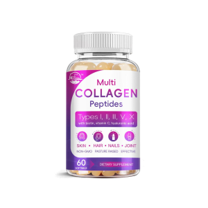 Multi Collagen Peptides – (60 Softgels) | Skin, Hair, Nails &amp; Joint Support