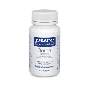 Pure Encapsulations Boron Glycinate – Essential Trace Mineral Support, 60 Capsules