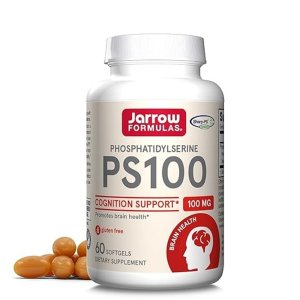 Jarrow Formulas Sharp-PS Phosphatidylserine 100mg – Brain Health &amp; Cognition Support | 60 Softgels