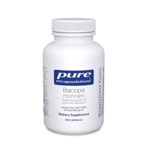 Pure Encapsulations Bacopa Monnieri – Memory, Clarity &amp; Stress Support | 180 Capsules