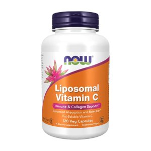 NOW Foods Liposomal Vitamin C | Immune &amp; Collagen Support | 120 Veg