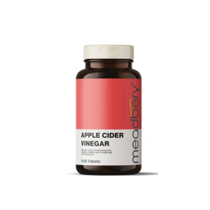 Meadbery Apple Cider Vinegar with Spirulina &amp; Ginger - 60 Tablets