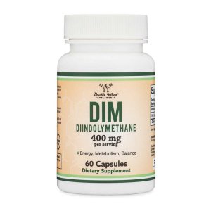Double Wood DIM (Diindolylmethane) – 400mg Metabolism &amp; Balance Support | 60 Capsules