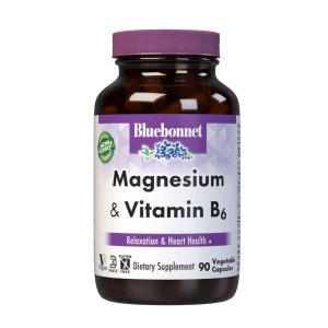 Bluebonnet Nutrition Magnesium &amp; B6 90 Caps