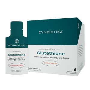 Cymbiotika Liposomal Glutathione – Master Antioxidant with PQQ &amp; CoQ10 | Citrus Berry Flavor