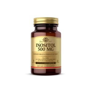 Solgar Inositol 500 Mg 100 Vegetable Capsules