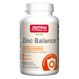 Jarrow Formulas Zinc + Copper - Immune &amp; Antioxidant Support - 100 Veg Capsules