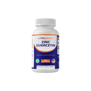 Vitamatic Zinc Quercetin - 120 Vegetable Capsules