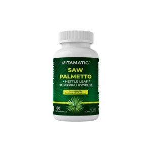 Vitamatic Saw Palmetto Extract for Men &amp; Women 180 Veg Capsules