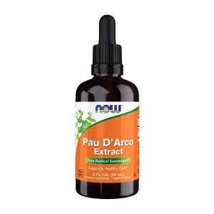 Now Foods Pau D'arco Extract – Cellular Health &amp; Free Radical Support – 2 Fl Oz (59 M L)