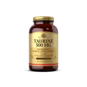 Solgar Taurine 500MG - Neuro &amp; Cardio Support