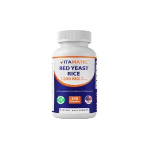 Vitamatic Red Yeast Rice 1200mg 240 Capsules