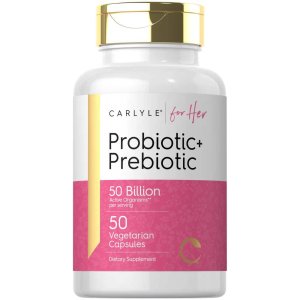 Carlyle Nutritionals Probiotic &amp; Prebiotic for Women | 50 Capsules
