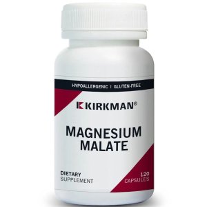Kirkman Magnesium Malate 120 Capsules – High Absorption Muscle &amp; Energy Support