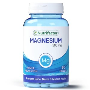 Nutrifactor Magnesium 500mg – Muscle Relaxation &amp; Bone Support
