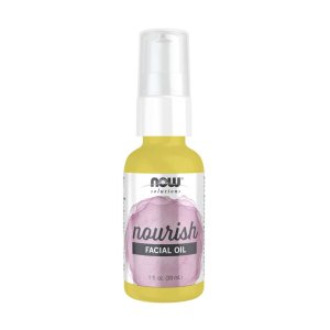 Now Foods Nourish Facial Oil – Botanical Blend with Vitamin C &amp; Rosehip – Hydrating Face Oil – 30 M L