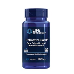 Life Extension PalmettoGuard Saw Palmetto &amp; Beta-Sitosterol – Promotes a Healthy Prostate Non-GMO | 30 Softgels | Dietary Supplement
